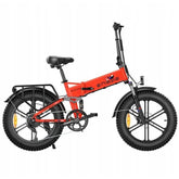 ENGWE ENGINE X - 250W Motor, 624WH Battery, 60KM Range, Disc Brakes, Red