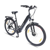 TTGO LK-ZZ-28ST Electric Bike - 250W Motor 36V20AH Battery 28 Inch Tires Hydraulic Disc Brakes - Black