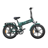 ENGWE ENGINE PRO 2.0 E-Bike - Full Suspension 750W Motor 48V16AH Battery Shimano 8-Speed - Green