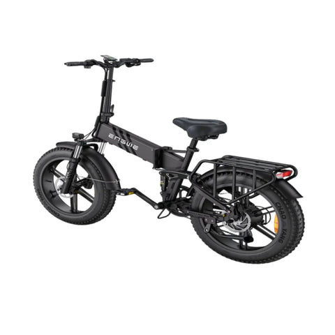ENGWE ENGINE PRO 2.0 E-Bike - Full Suspension 750W Motor 48V16AH Battery Shimano 8-Speed - Black