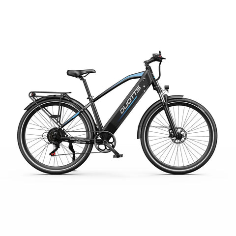 Electric Bike Duotts C29 Max - Motor 250W Battery 48V18Ah 29" Tire Hydraulic Brake - Blue Black