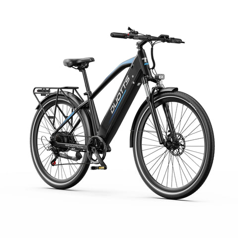 Electric Bike Duotts C29 Max - Motor 250W Battery 48V18Ah 29" Tire Hydraulic Brake - Blue Black