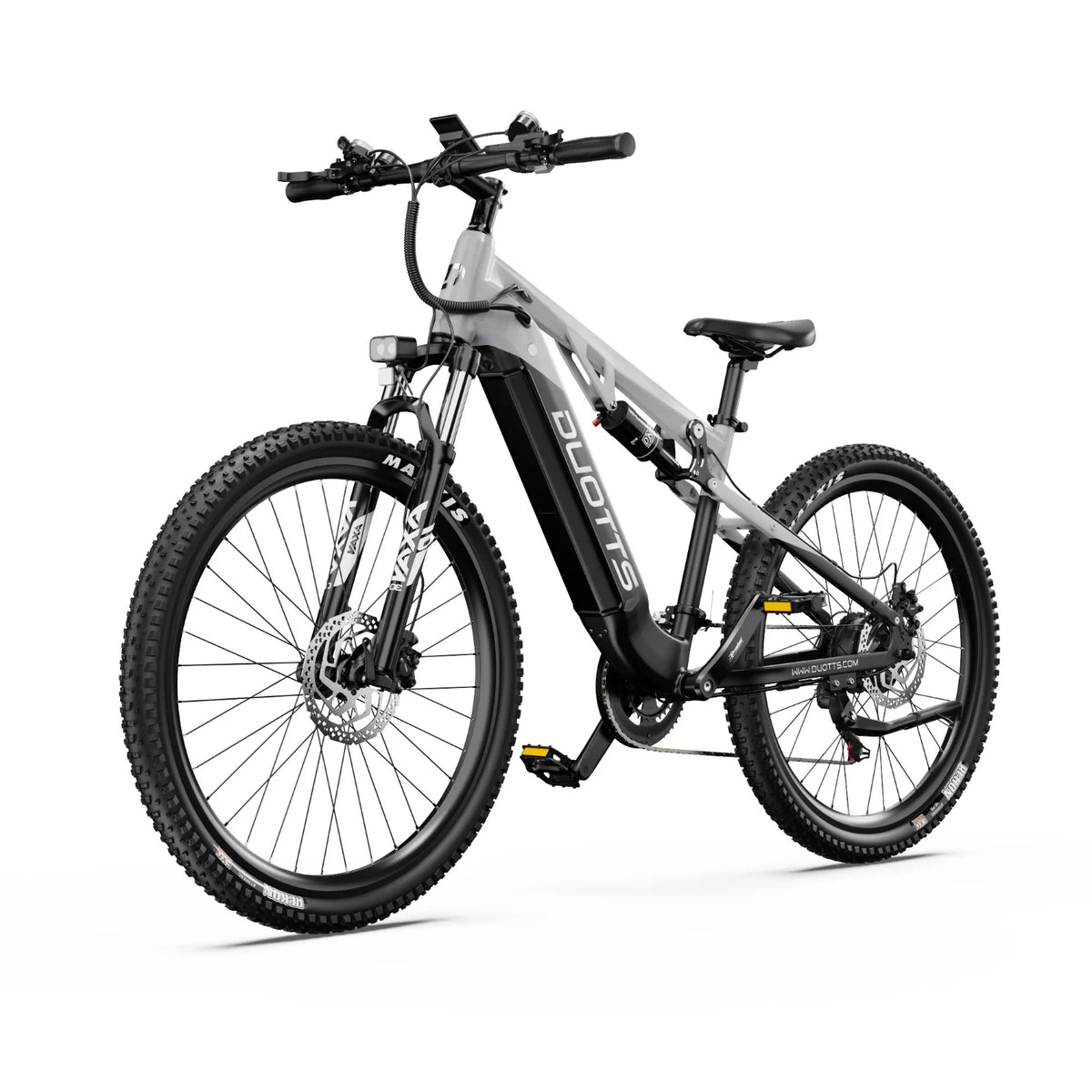 Duotts E29 Electric Bike - 250W Motor 48V13.5AH Battery Hydraulic Brakes - Silvery white