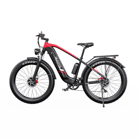 Duotts F26 Electric Bike - 750W*2 Motor 48V 20Ah Battery Not foldable - Black Red