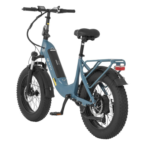 DYU FF500 500W Electric Bike 48V14Ah Battery 20" Disc Brake - Blue