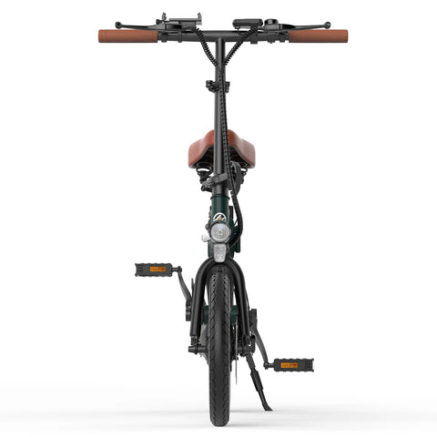 Electric Bike ESKUTE F200 -  250W Motor 36V 7.8Ah Battery 14 Inch Tires Mechanical Disc Brake - Green