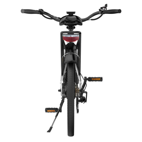 Electric Bike ESKUTE Polluno Plus - 250W Motor 36V20AH Battery 26 Inch Tires Mechanical Disc Brake - White