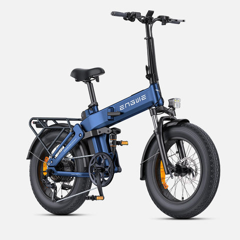 ENGWE Engine PRO 3.0 BOOST Electric Bike - Motor 750W Voltage 48V 90Nm Torque 2-Hour Charging Time - Blue