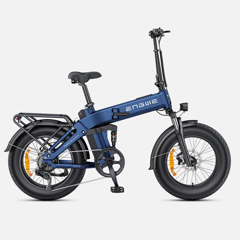 ENGWE Engine PRO 3.0 BOOST Electric Bike - Motor 750W Voltage 48V 90Nm Torque 2-Hour Charging Time - Blue