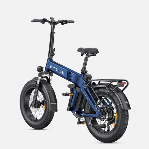 ENGWE Engine PRO 3.0 BOOST Electric Bike - Motor 750W Voltage 48V 90Nm Torque 2-Hour Charging Time - Blue
