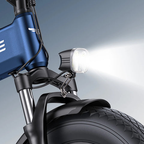 ENGWE Engine PRO 3.0 BOOST Electric Bike - Motor 750W Voltage 48V 90Nm Torque 2-Hour Charging Time - Blue