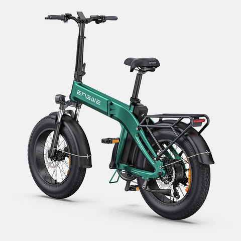 ENGWE EP-2 3.0 BOOST Electric Bike - 250W Rated Voltage 48V Removable Battery - Green