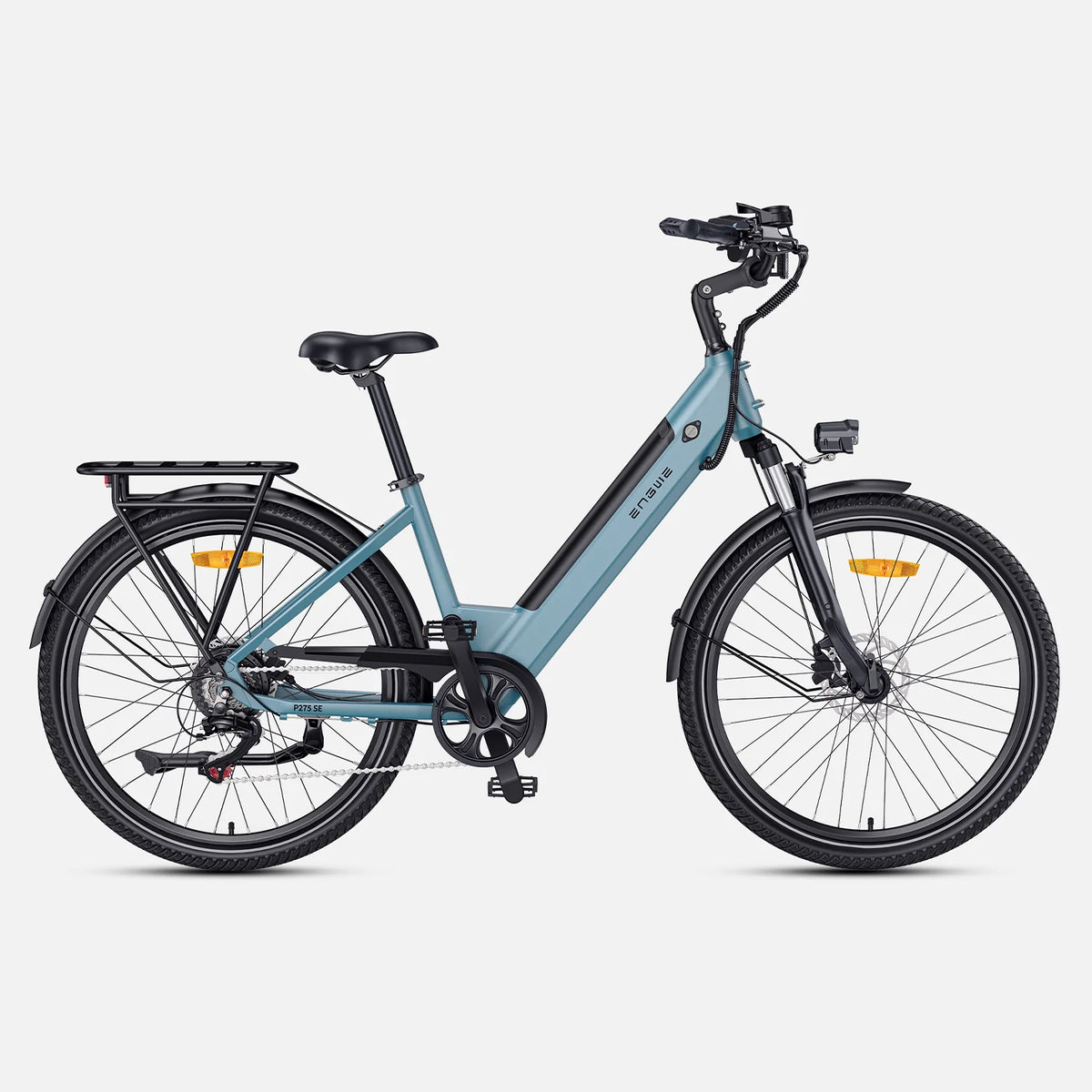 ENGWE P275 SE Electric Bike - 250W 468Wh 27.5" Hydraulic Disc Brake - Blue