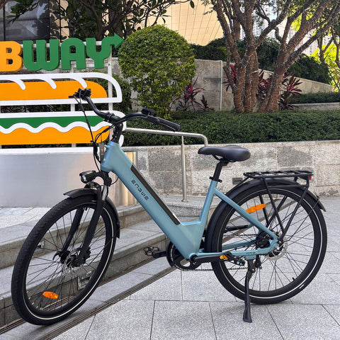 ENGWE P275 SE Electric Bike - 250W 468Wh 27.5" Hydraulic Disc Brake - Blue
