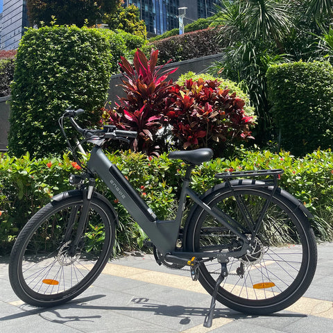 ENGWE P275 SE Electric Bike - 250W 468Wh 27.5" Hydraulic Disc Brake - Gray