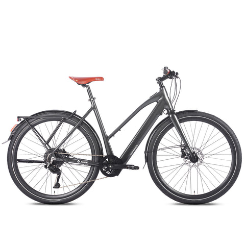 FAFREES F700W Urban Commuter E-Bike 250W 36V10AH Battery Aluminum Frame Hydraulic Brakes - Black