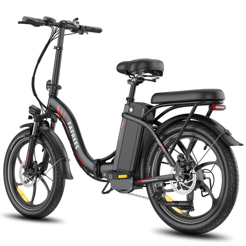 Electric Bike FAFREES F20+ - Motor 250W Battery 36V20Ah 20 Inch wheels Wheels Mechanical Disc Brake - Black