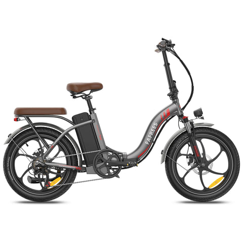Electric Bike FAFREES F20+ Pro - Motor 250W Battery 36V22.5Ah 20 Inch wheels Wheels Mechanical Disc Brake - Gray