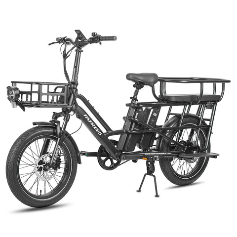 FAFREES FF20 CUV Electric Bike - Motor 250W Battery 48V24Ah 20 Inch Tire Hydraulic Disc Brakes - Black