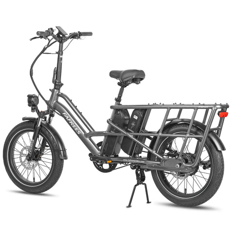 FAFREES FF20 CUV Electric Bike - Motor 250W Battery 48V24Ah 20 Inch Tire Hydraulic Disc Brakes - Gunmetal Grey