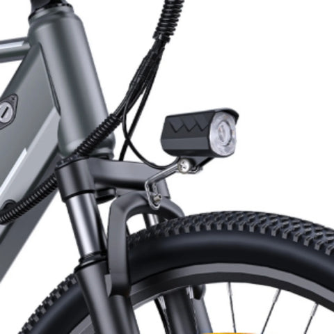 Electric Bike HillMiles MileTrail 1 - Motor 350W  Battery 36V13AH 26 Inch Oil Disc Brake - Blue
