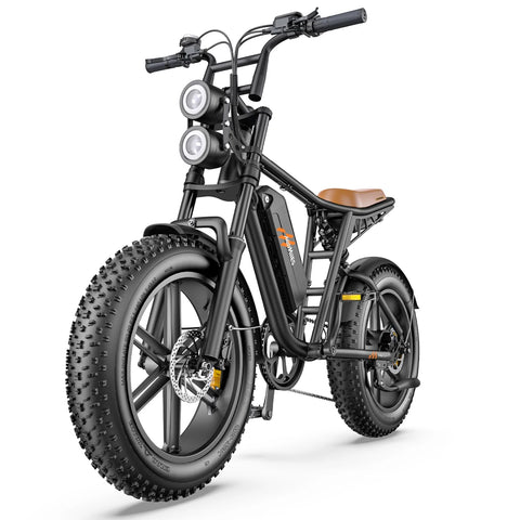 Electric Bike  HillMiles MileZoom 1 - Motor  750W Battery 52V15.6AH 20 Inch wheels Wheels Hydraulic Oil Brakes - Black