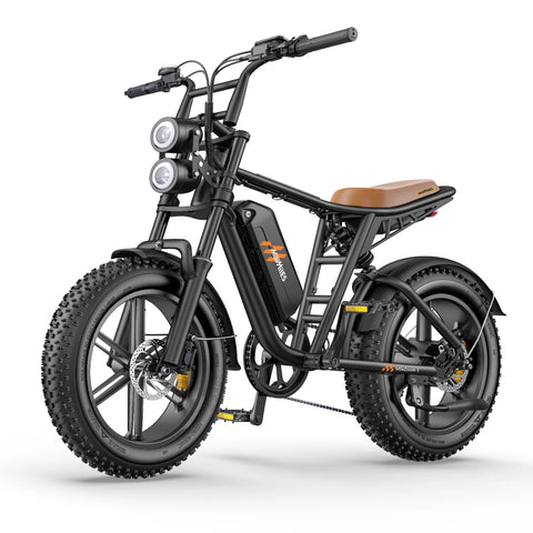 Electric Bike  HillMiles MileZoom 1 - Motor  750W Battery 52V15.6AH 20 Inch wheels Wheels Hydraulic Oil Brakes - Black