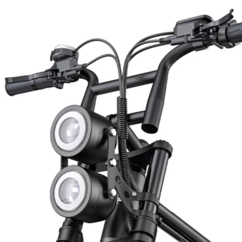 Electric Bike  HillMiles MileZoom 1 - Motor  750W Battery 52V15.6AH 20 Inch wheels Wheels Hydraulic Oil Brakes - Blue
