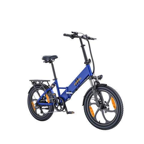 Electric Bike HillMiles Mile 2 Motor 350W Battery36V13Ah 20 inch wheels dual hydraulic brakes - Blue
