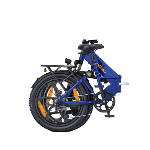 Electric Bike HillMiles Mile 2 Motor 350W Battery36V13Ah 20 inch wheels dual hydraulic brakes - Blue