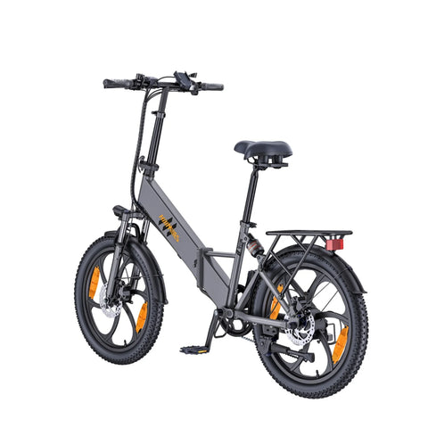 Electric Bike HillMiles Mile 2 Motor 350W Battery36V13Ah 20 inch wheels dual hydraulic brakes - Grey