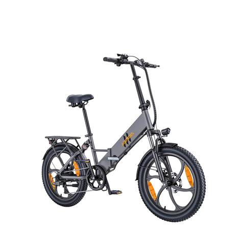 Electric Bike HillMiles Mile 2 Motor 350W Battery36V13Ah 20 inch wheels dual hydraulic brakes - Grey