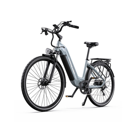 Electric Bike ONESPORT OT05 PRO - Motor 250W Battery 36V22.5AH 28 Inch Disc Brakes - Grey