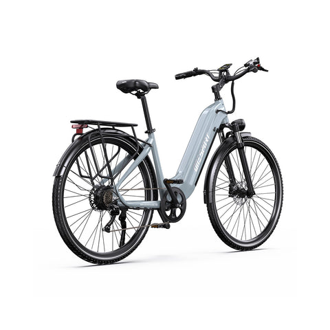 Electric Bike ONESPORT OT05 PRO - Motor 250W Battery 36V22.5AH 28 Inch Disc Brakes - Grey