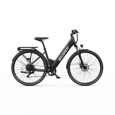 ONESPORT OT12  36V13Ah 27.5" Electric Bike - 250W Motor  Linear Brakes - Grey