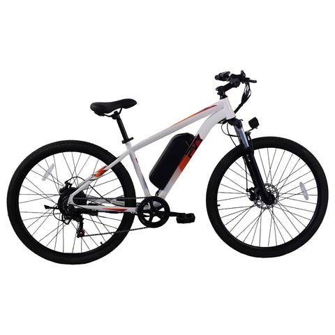 PVY M29 Electric Bike - 250W Motor 48V17.5AH Battery 29-inch Tires Mechanical Disc Brakes - White
