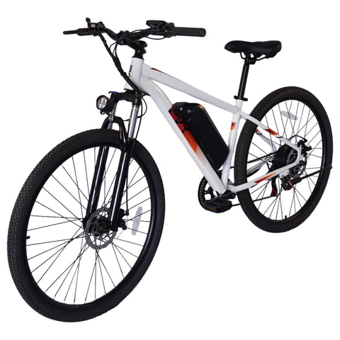 PVY M29 Electric Bike - 250W Motor 48V17.5AH Battery 29-inch Tires Mechanical Disc Brakes - White