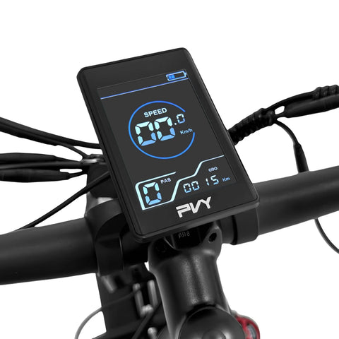 PVY MAX26 Electric Bike - 250W*2 Motor 48V30AH Battery 26" Tires Hydraulic Brakes - Orange