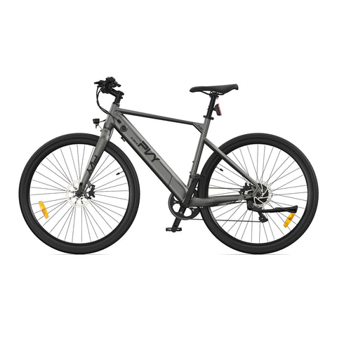 PVY P30 Electric Bike - 250W Motor 36V13.5AH Battery 27.5" Tires Hydraulic Disc Brakes - Gray