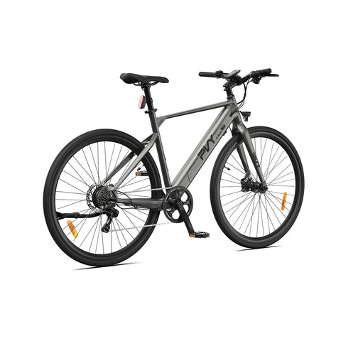 PVY P30 Electric Bike - 250W Motor 36V13.5AH Battery 27.5" Tires Hydraulic Disc Brakes - Gray
