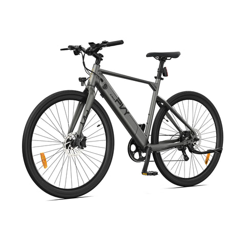 PVY P30 Electric Bike - 250W Motor 36V13.5AH Battery 27.5" Tires Hydraulic Disc Brakes - Gray