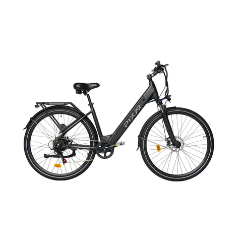 PIXAR CITY1 250W 36V 10.4Ah eBike 120KG 15° Climb Black
