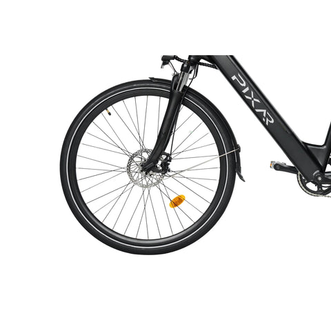 PIXAR CITY1 250W 36V 10.4Ah eBike 120KG 15° Climb Black