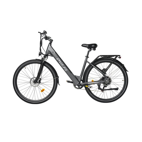 PIXAR CITY1 250W 36V 10.4Ah eBike 120KG 15° Climb Grey