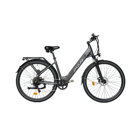 PIXAR CITY1 250W 36V 10.4Ah eBike 120KG 15° Climb Grey