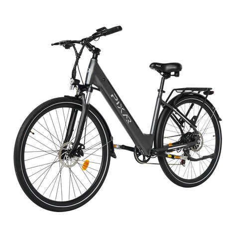 PIXAR CITY1 250W 36V 10.4Ah eBike 120KG 15° Climb Grey