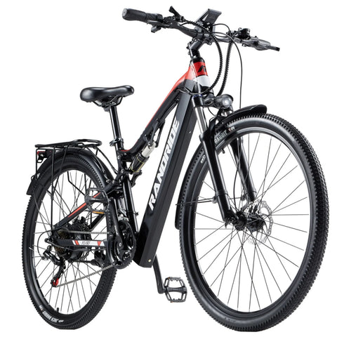 RANDRIDE YG 90 -Electric Bike 29" 500W Motor 48V17Ah Hydraulic Disc - Black
