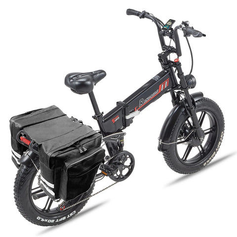 RANDRIDE YX 20M - Motor 1000W Electric Bike Battery 48V17Ah 20'' Hydraulic Brake - Black