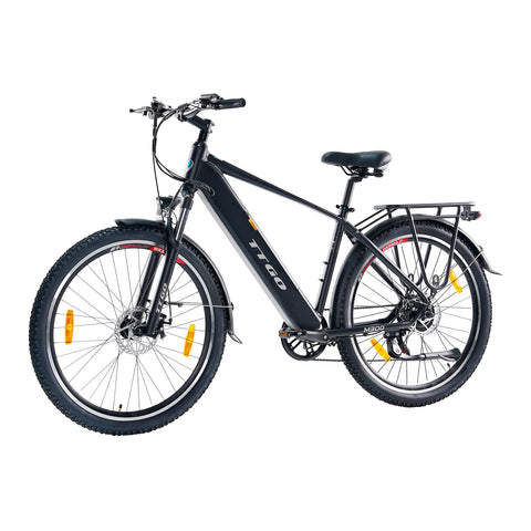 TTGO M300 Electric Bike  – 27.5 Inch Tires 250W Motor 36V20AH Battery Disc Brakes –Black