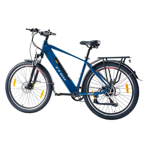 TTGO M300 Electric Bike  – 27.5 Inch Tires 250W Motor 36V20AH Battery Disc Brakes –Blue